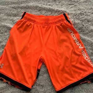 Boys Under Amour shorts